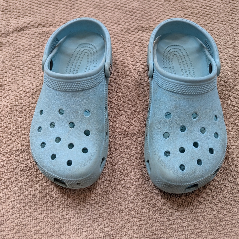 Pure Water Blue Crocs